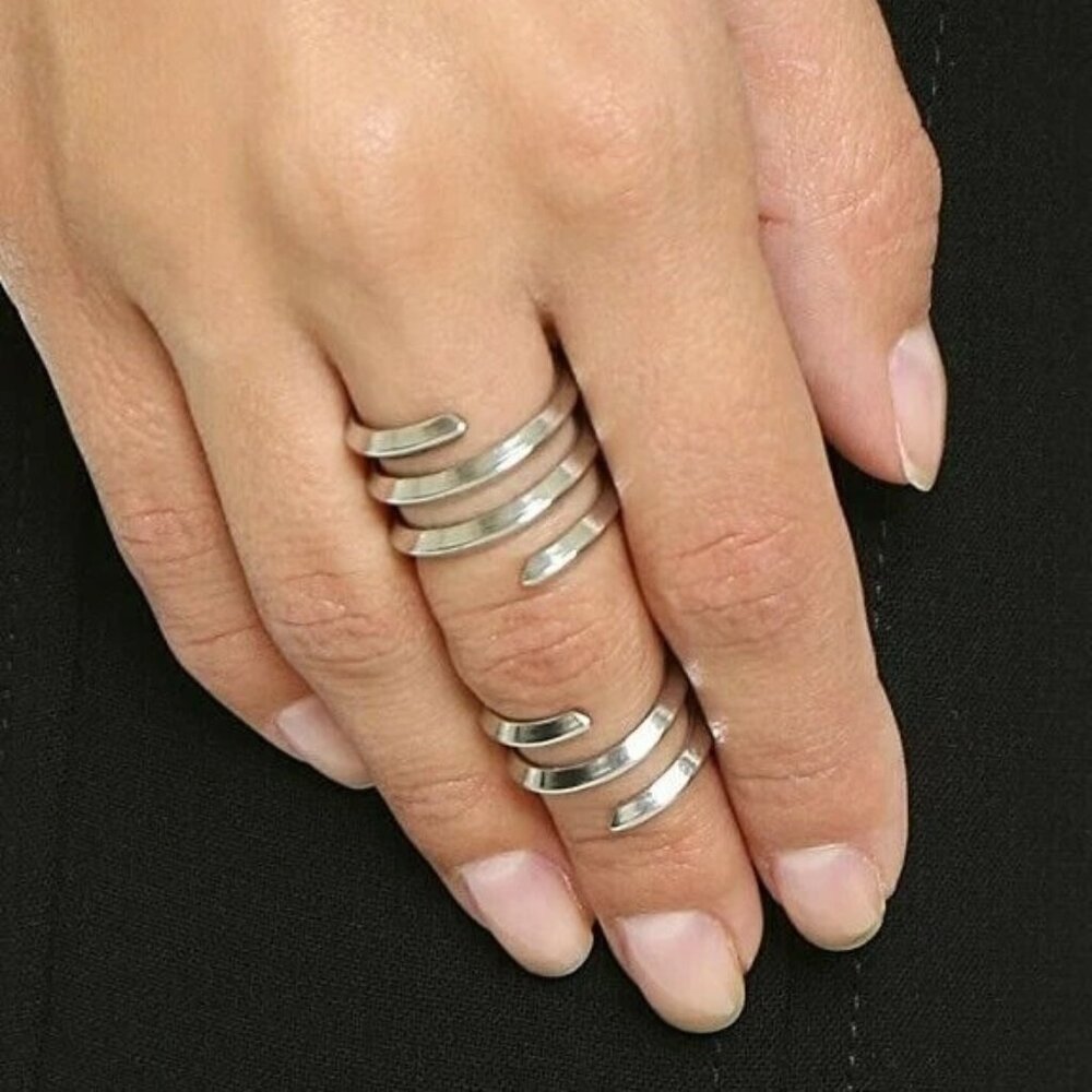 House of Harlow 1960 Caral Culture Ring Set Size 7
